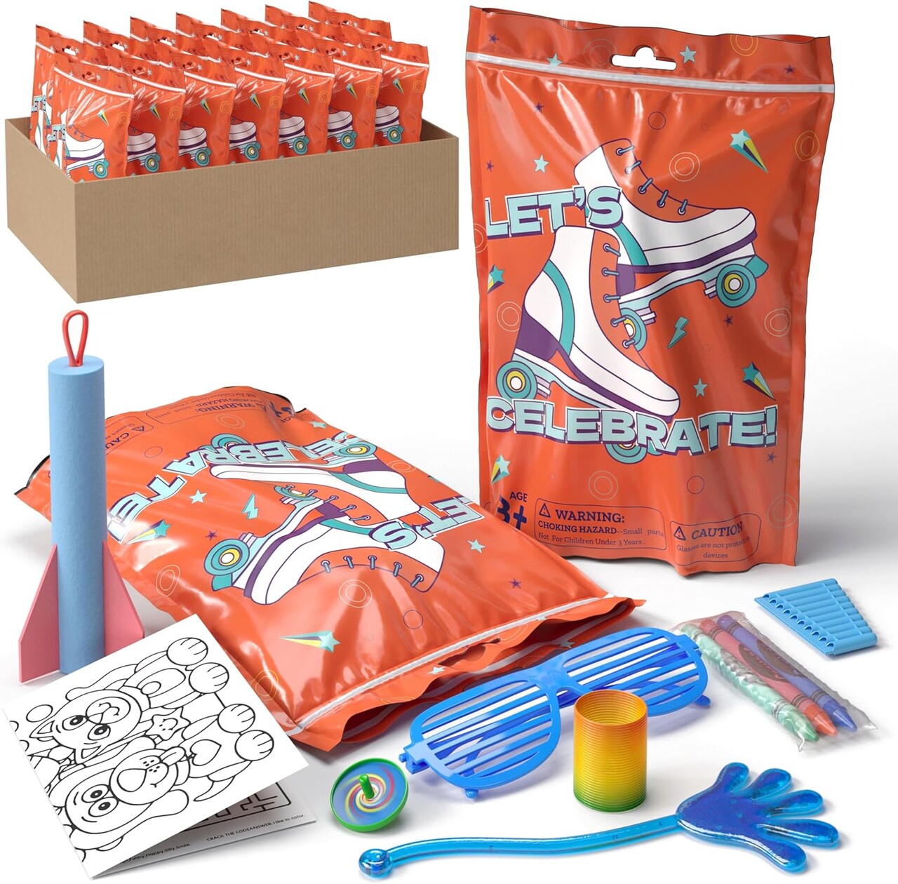 Premade Kids Birthday Party Favor Bags – 10 Pack Pre-Filled Goodie Bags with Fidget Toys & Small Toys, Fun Party Favors for Boys & Girls, Ready-to-Gift Treat Bags for Birthday Parties, Classroom Events & Celebrations
